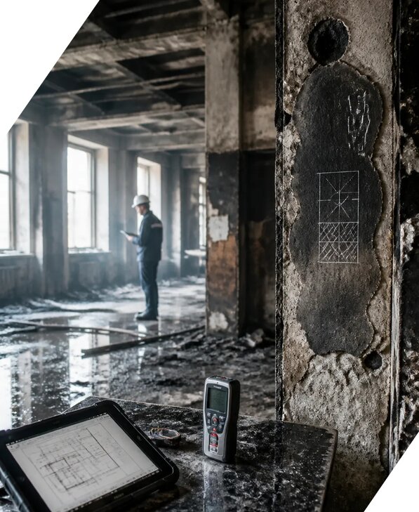 Обследование зданий после пожара в Искитиме от 15288 р. | ЭкспертизаРоссия