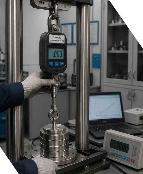 Поверка динамометров с оформлением свидетельства в Искитиме